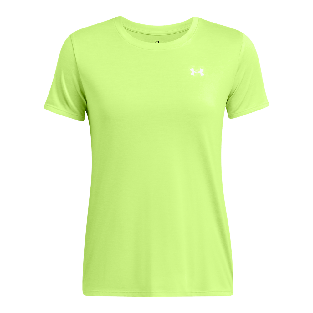 UA H Ssc- Twist Camiseta Manga Corta verde de mujer para entrenamiento