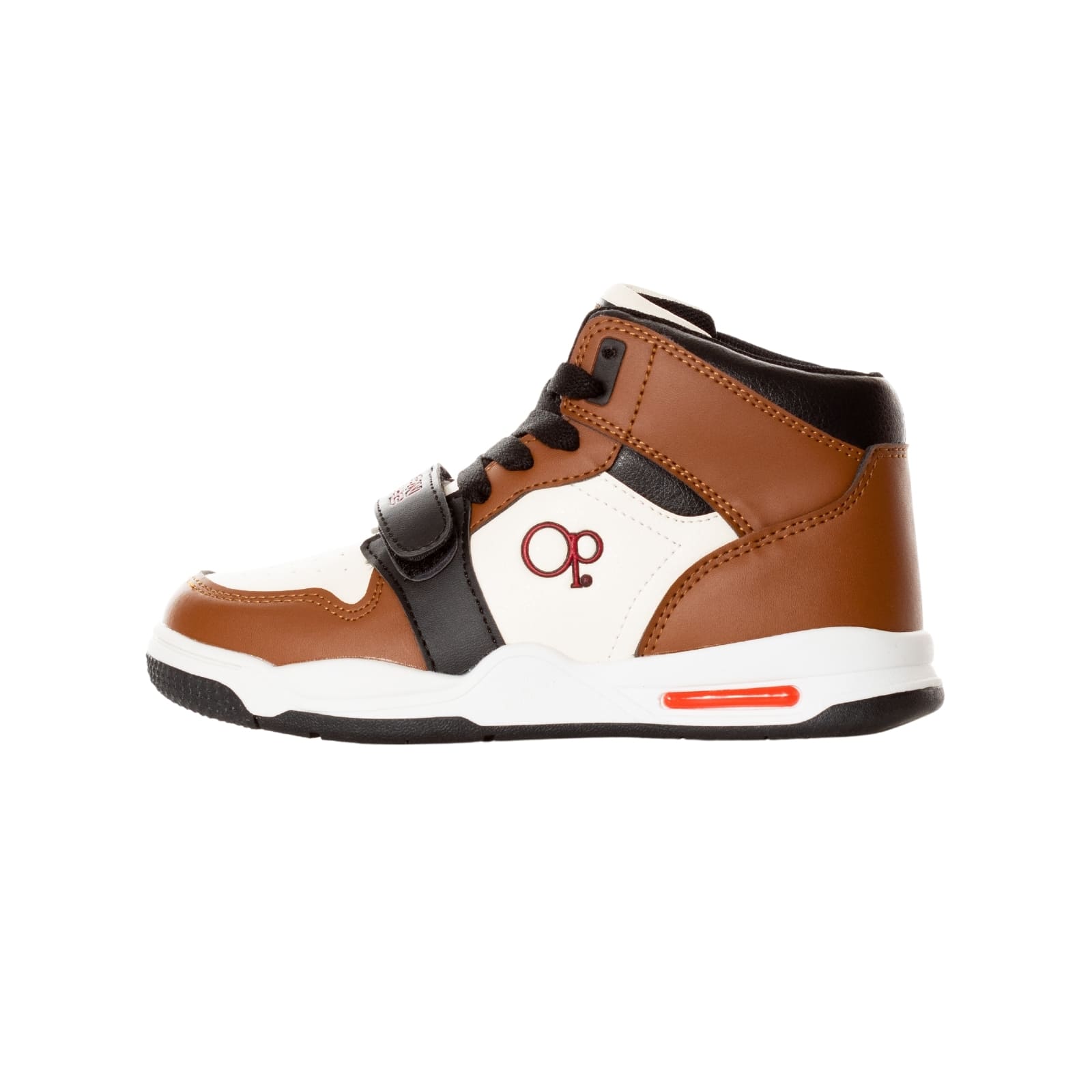 Tenis OP Irio Para Niño Color Beige y Café