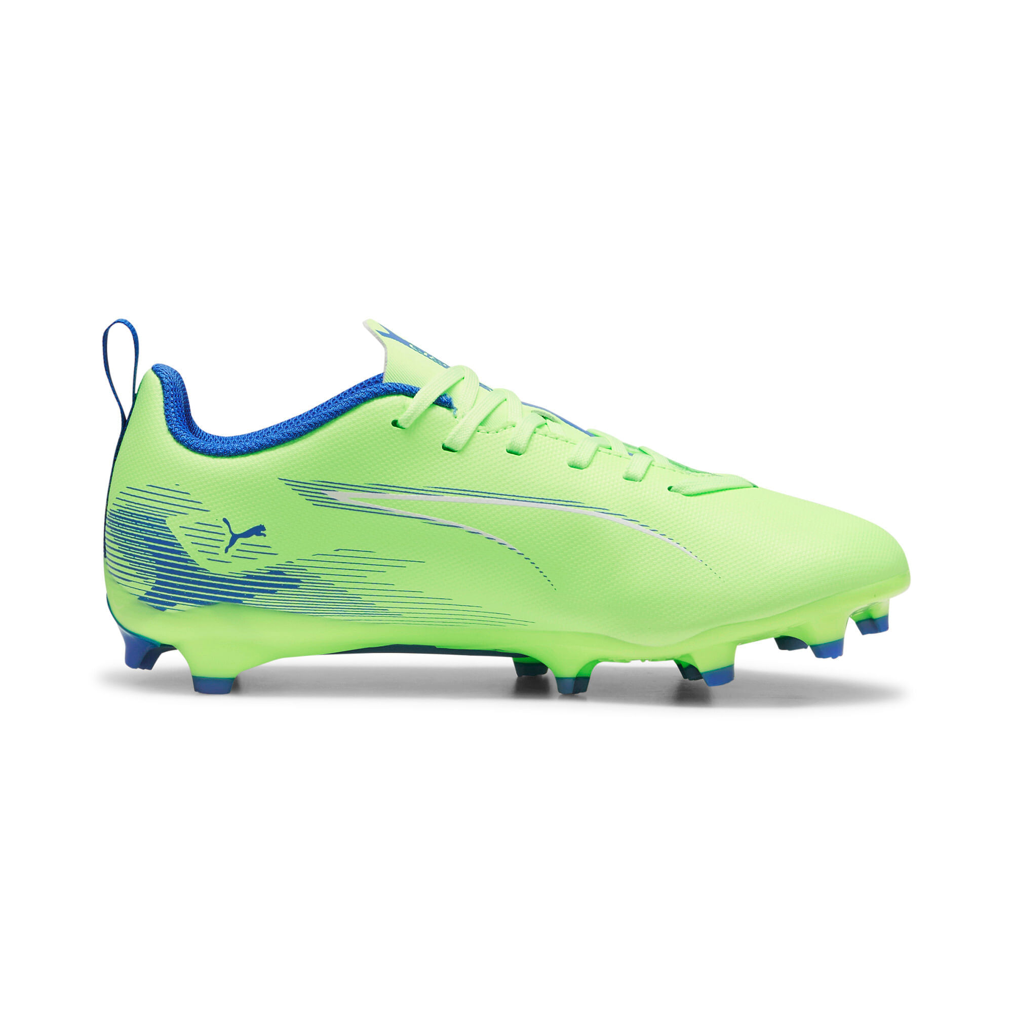 Puma Ultra 5 Play Fg/Ag Jr Guayos amarillo de niño para futbol