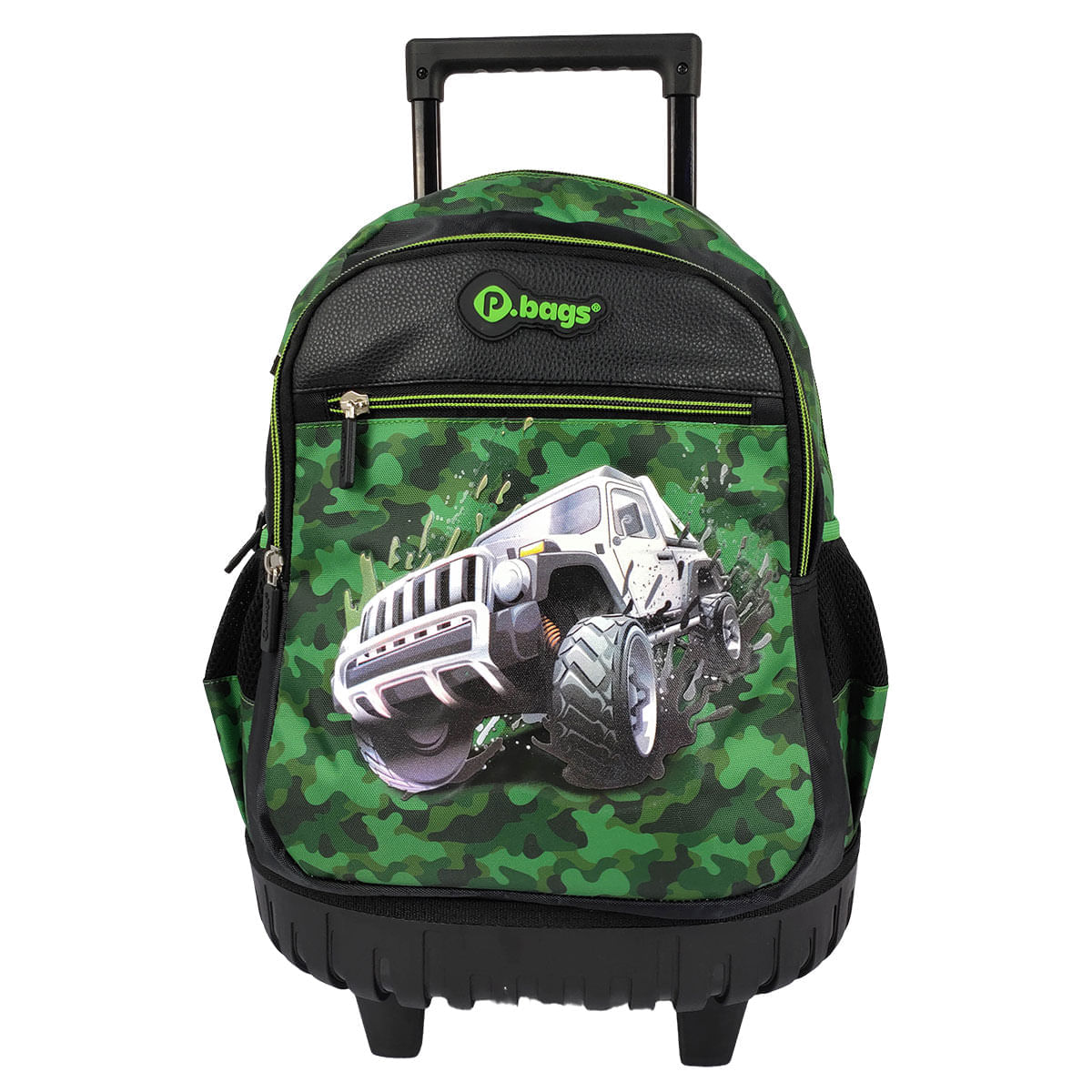 Morral Súper Con Ruedas Infantil Jeep