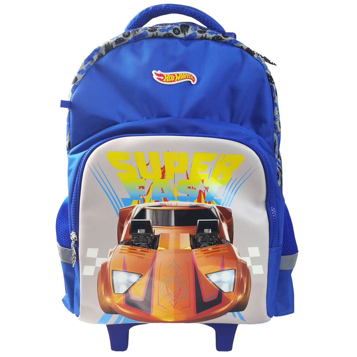 Morral Premium Con Ruedas Grande Hot Wheels  Super Fast