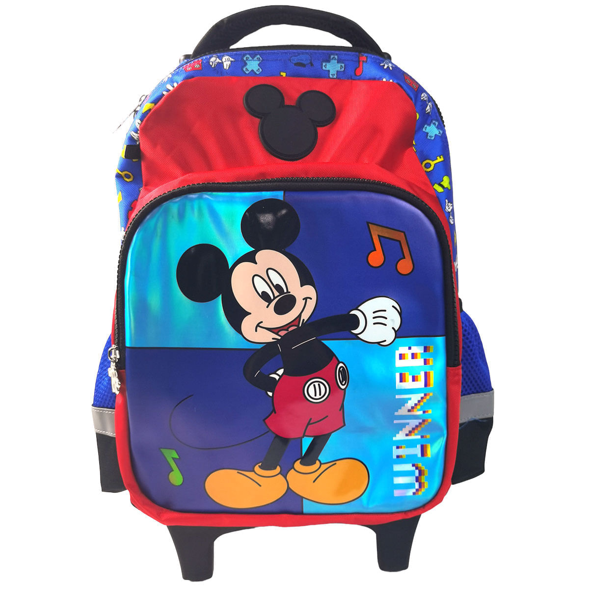 Morral Premium con Ruedas Mickey Mouse Winner
