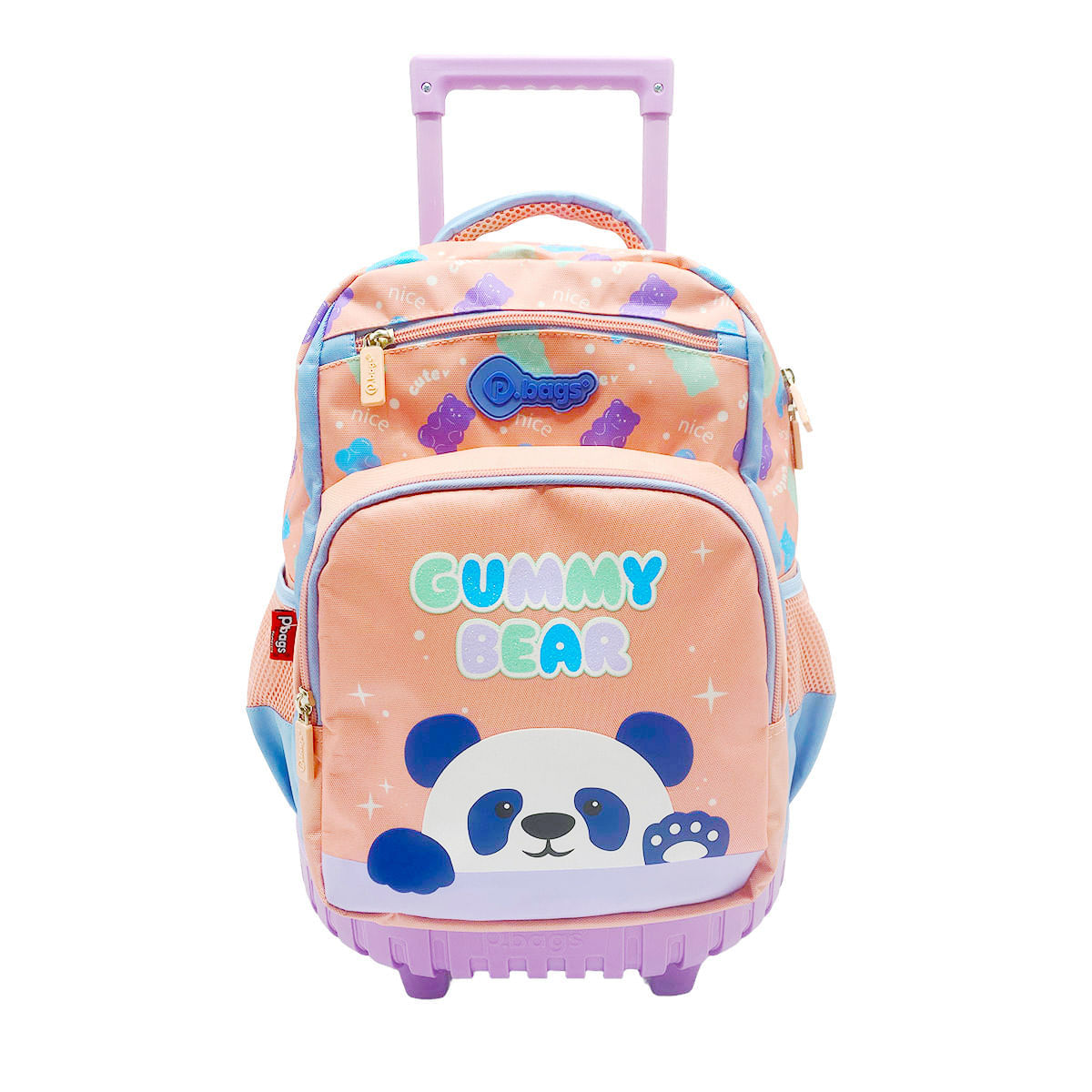 Morral Súper Con Ruedas Infantil Gummy Bear