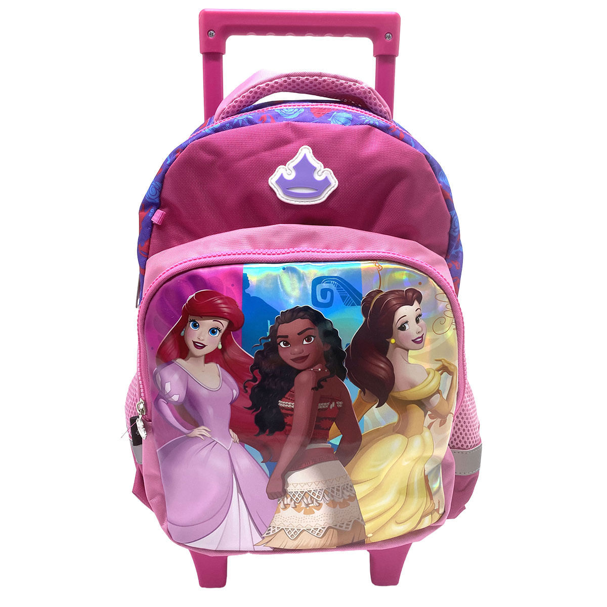 Morral Premium con Ruedas Princesas Ariel, Moana y Bella