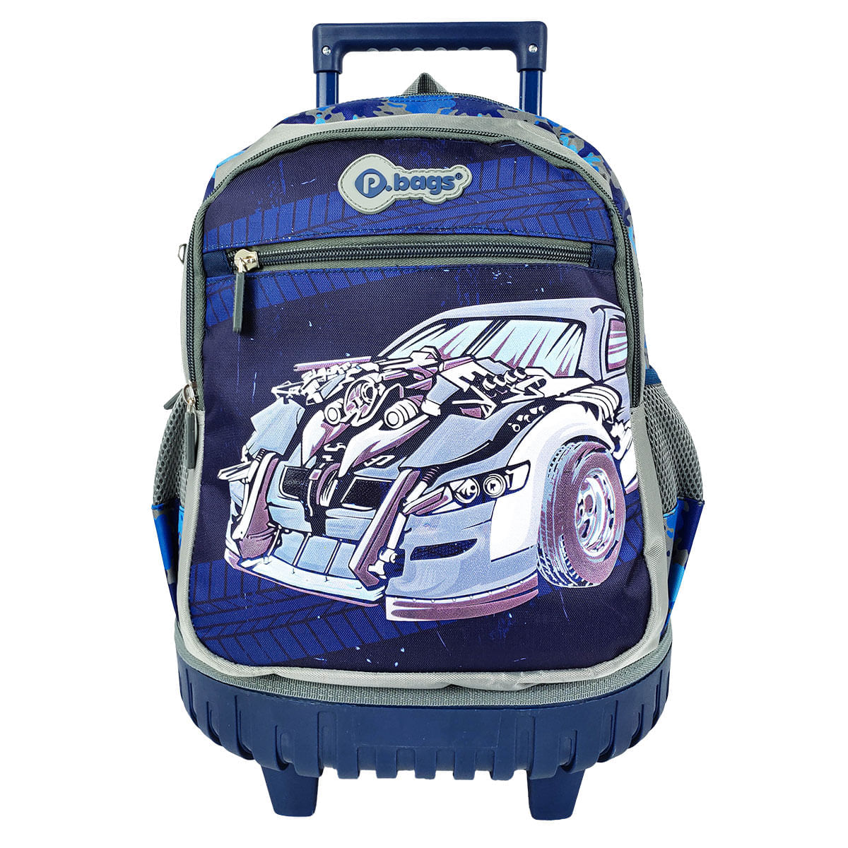 Morral Súper Con Ruedas Infantil Car
