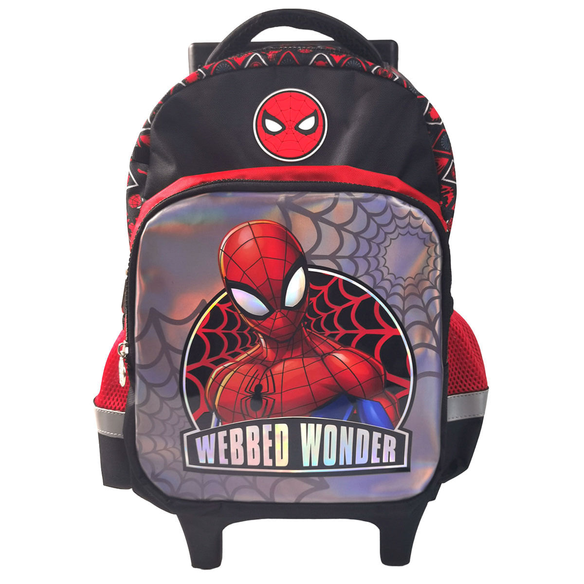 Morral Premium con Ruedas Spiderman Webbed Wonder