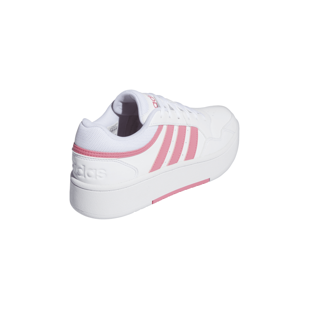 Adidas Hoops 3.0 Bold W Tenis blanco de mujer para baloncesto