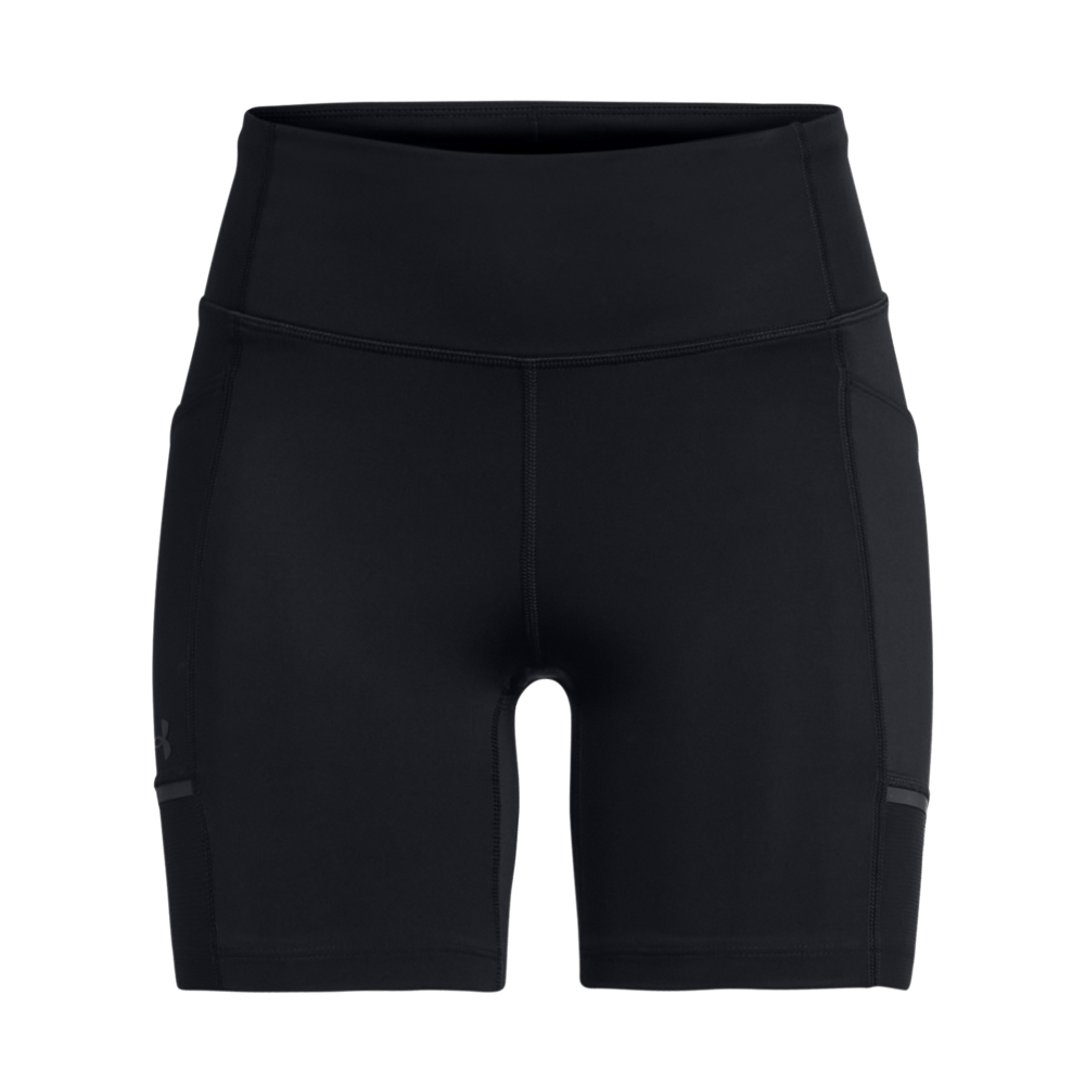 UA Fly Fast 6  Short Pantaloneta negro de mujer para correr