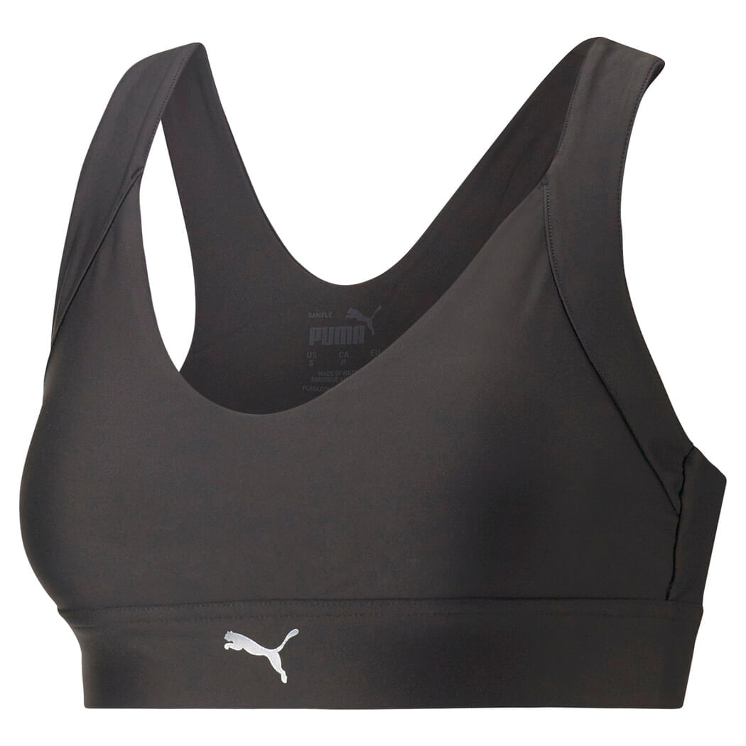 Puma High Impact Ultraform Running Bra W Top negro de mujer para correr