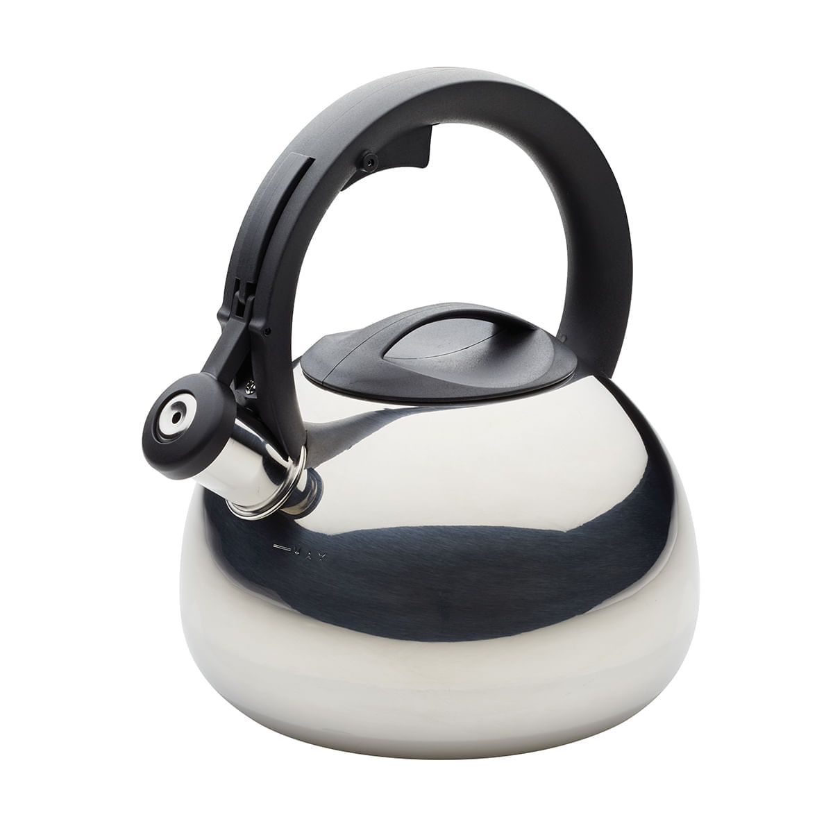 Tetera con silvido, 2.1L, cuerpo en acero inoxidable, placa de inducción. Farberware.