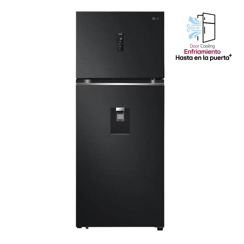Nevera LG No Frost Congelador Superior 394 Lts Top Mount VT40SPM.AEPCCLM Negro