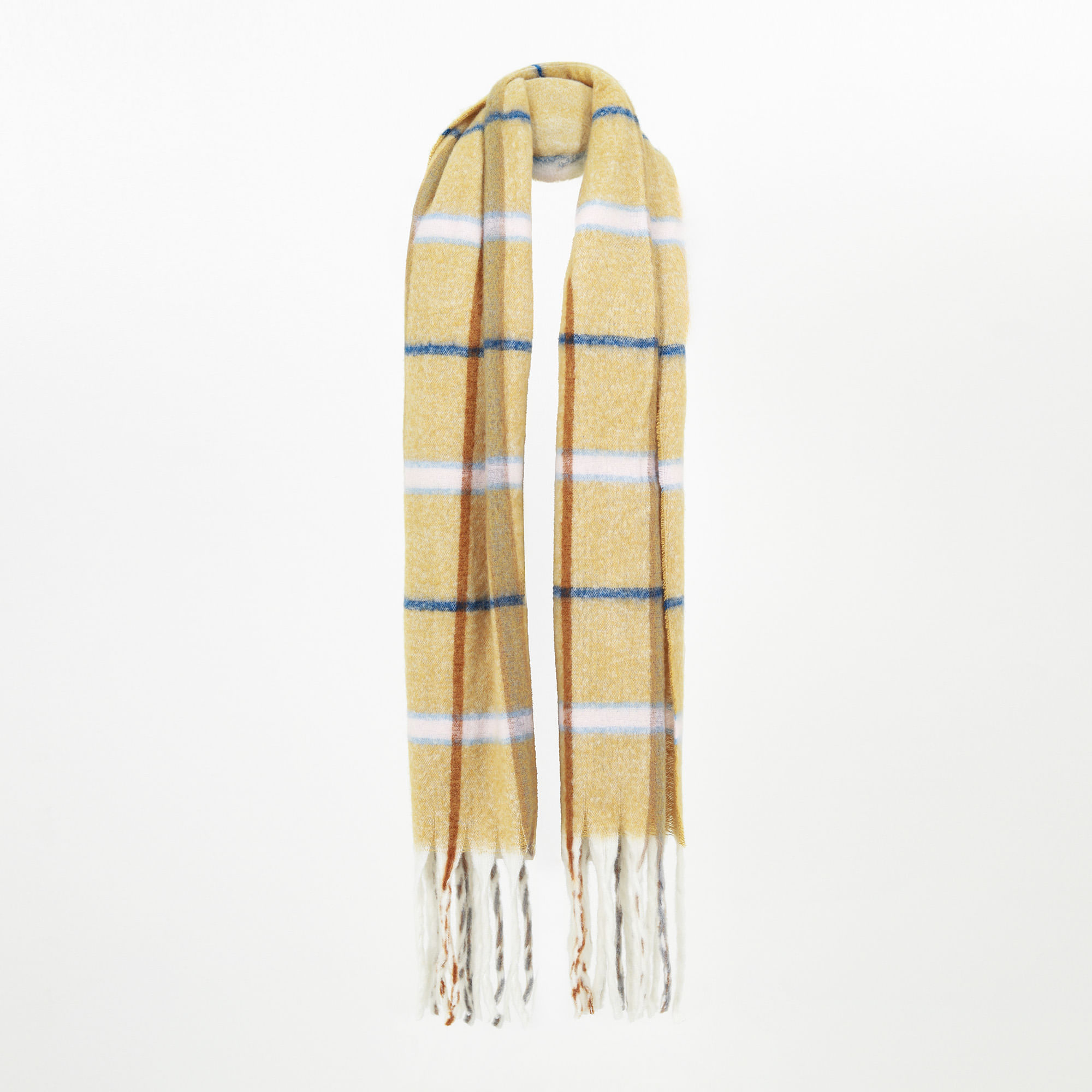 Bufanda Unisex Amarilla Pastel