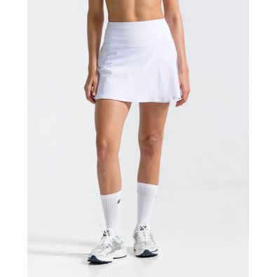 Falda Deportiva,  Color Blanco Para Mujer