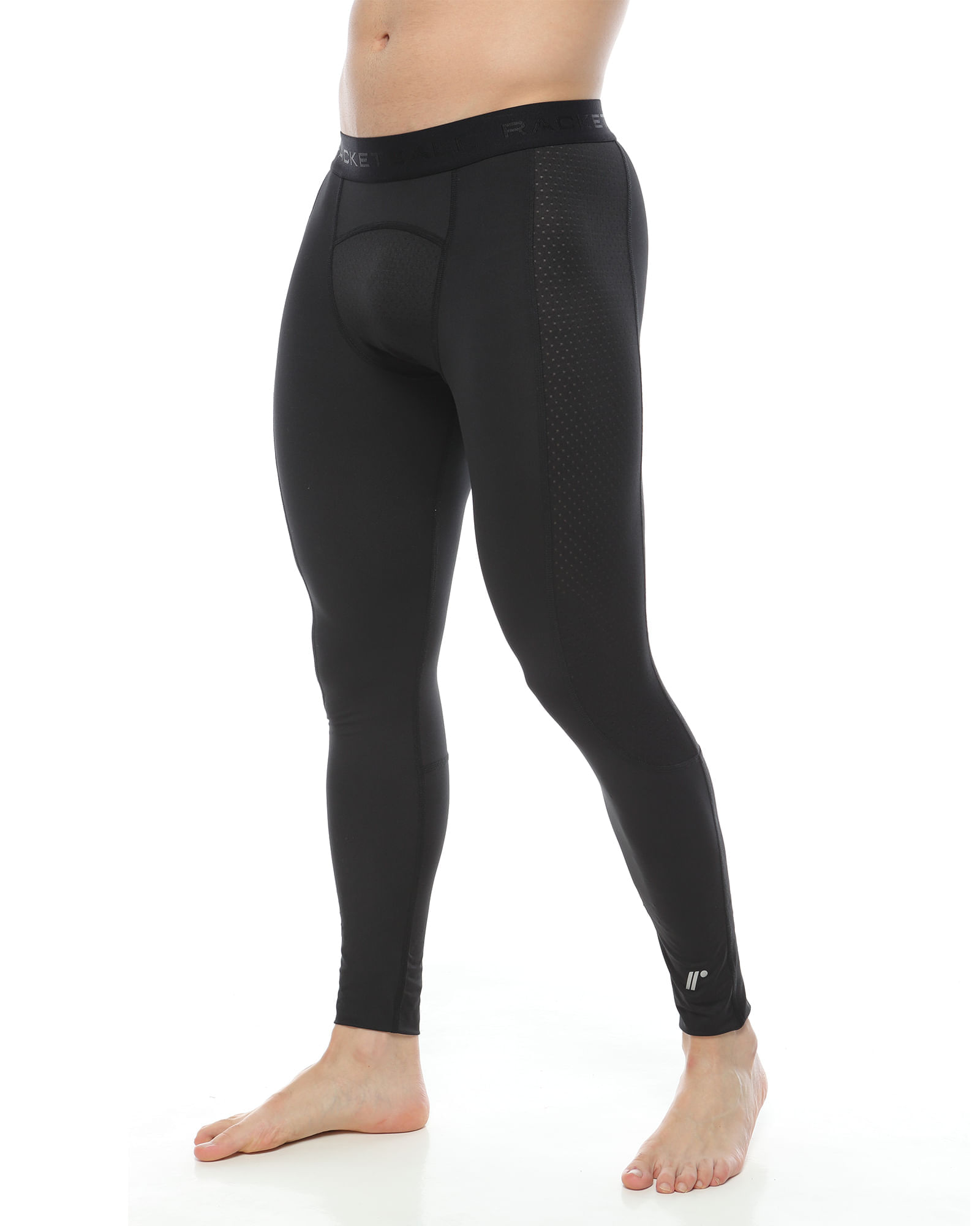 Licra Deportiva Interior,  Color Negro  Para Hombre