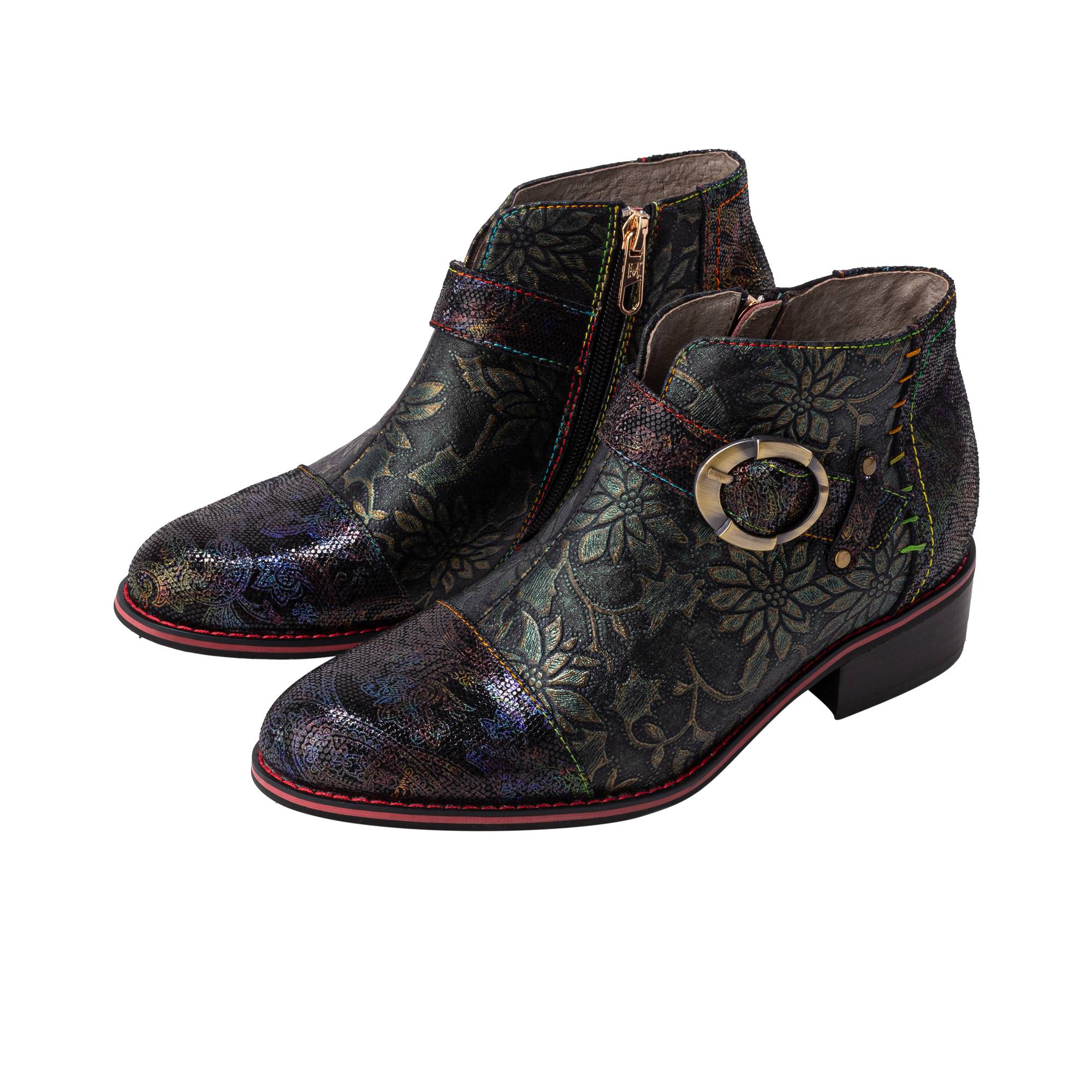 Bota florencia negro Glamour