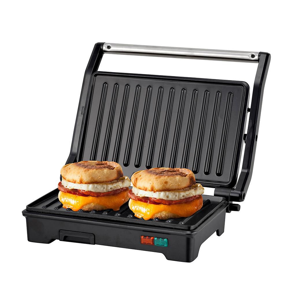 Parrilla Para Panini Grill+ 2 Reb HUKEN MKPG2