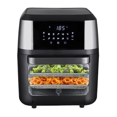 HORNO DE AIRE MULTIFUNCIÓN 12L HUKEN 12 LITROS Digital Negro MKAFO12SS