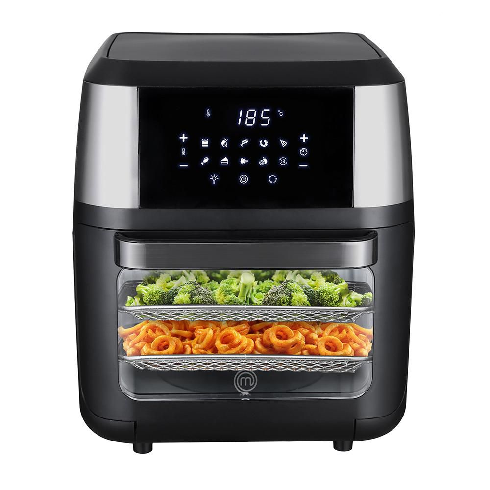 HORNO DE AIRE MULTIFUNCIÓN 12L HUKEN 12 LITROS Digital Negro MKAFO12SS