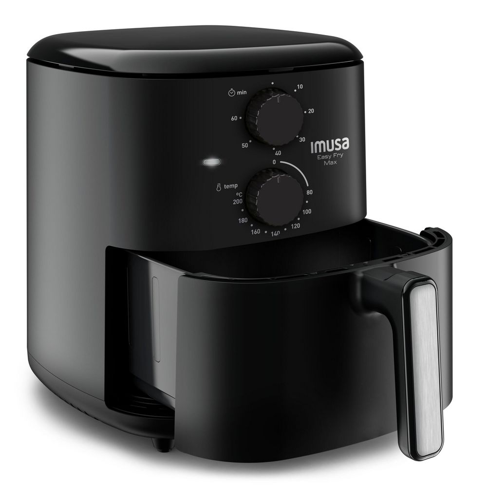 Easy fry IMUSA EXTRA CAPACIDAD DE 5 LITROS Mecánica Negra EZ2418I0