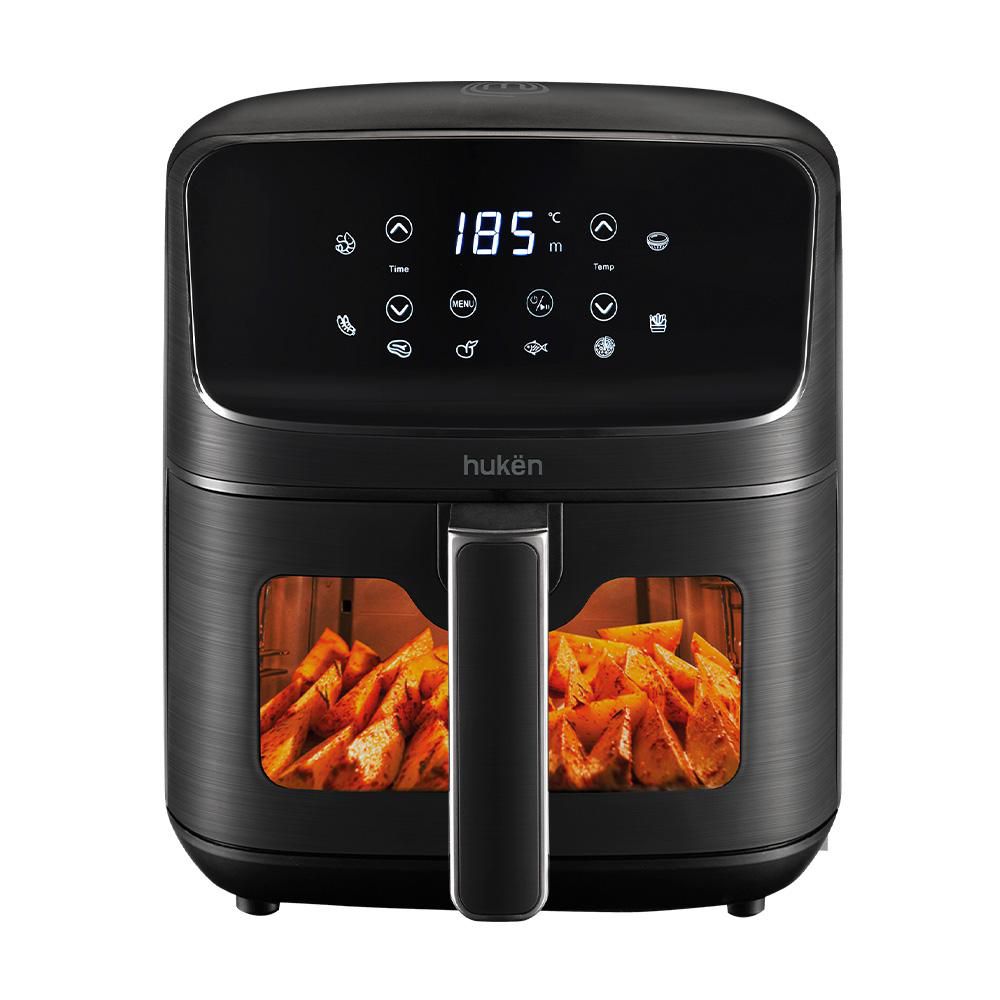 Freidora de aire Masterchef by HUKEN 4.5 Lt Digital Negro MKAF45BLACK