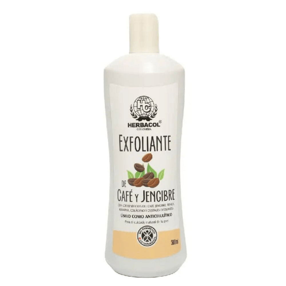 Herbacol Exfoliante de Cafe y Jengibre 500ml