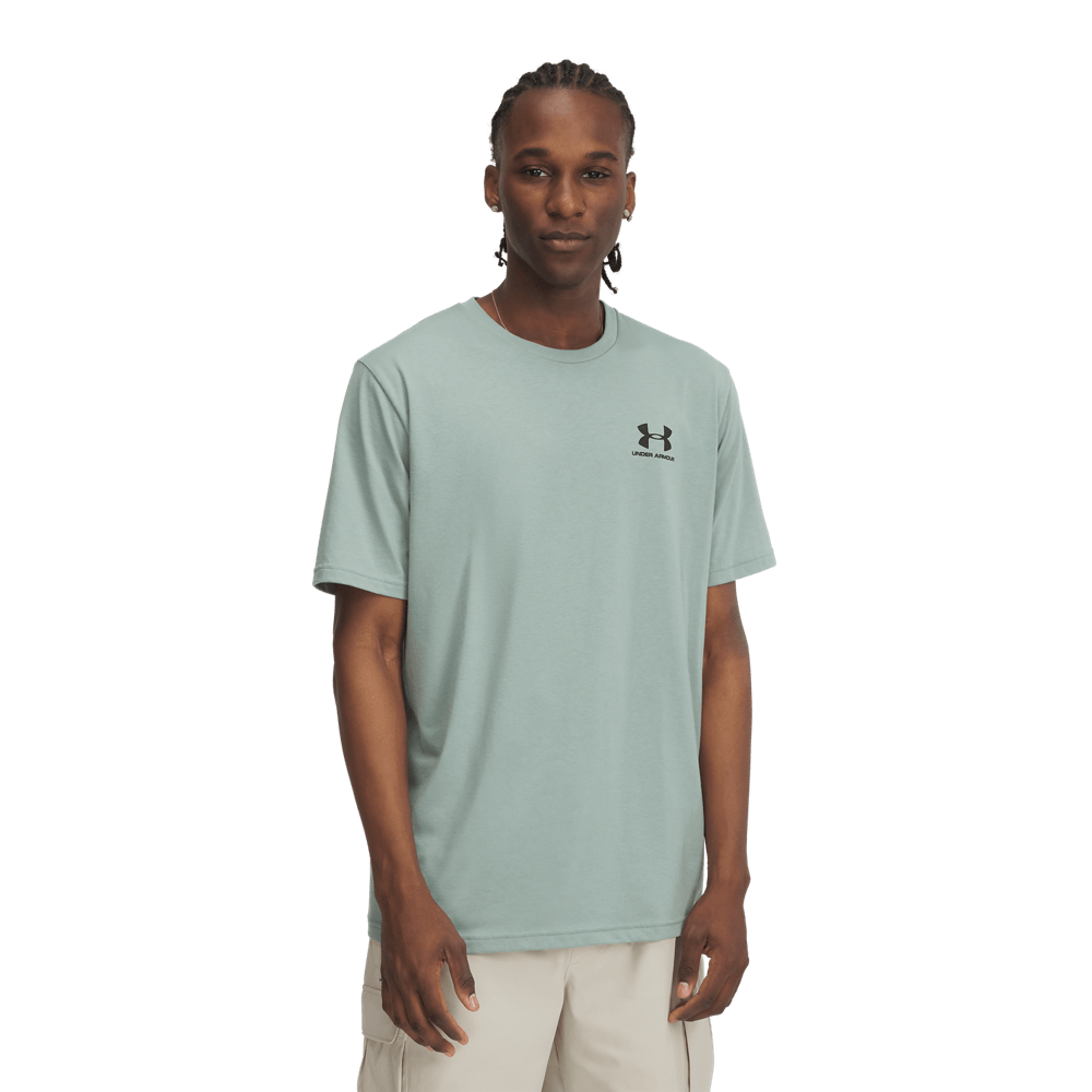 UA M Sportstyle Lc Ss Camiseta Manga Corta verde de hombre lifestyle