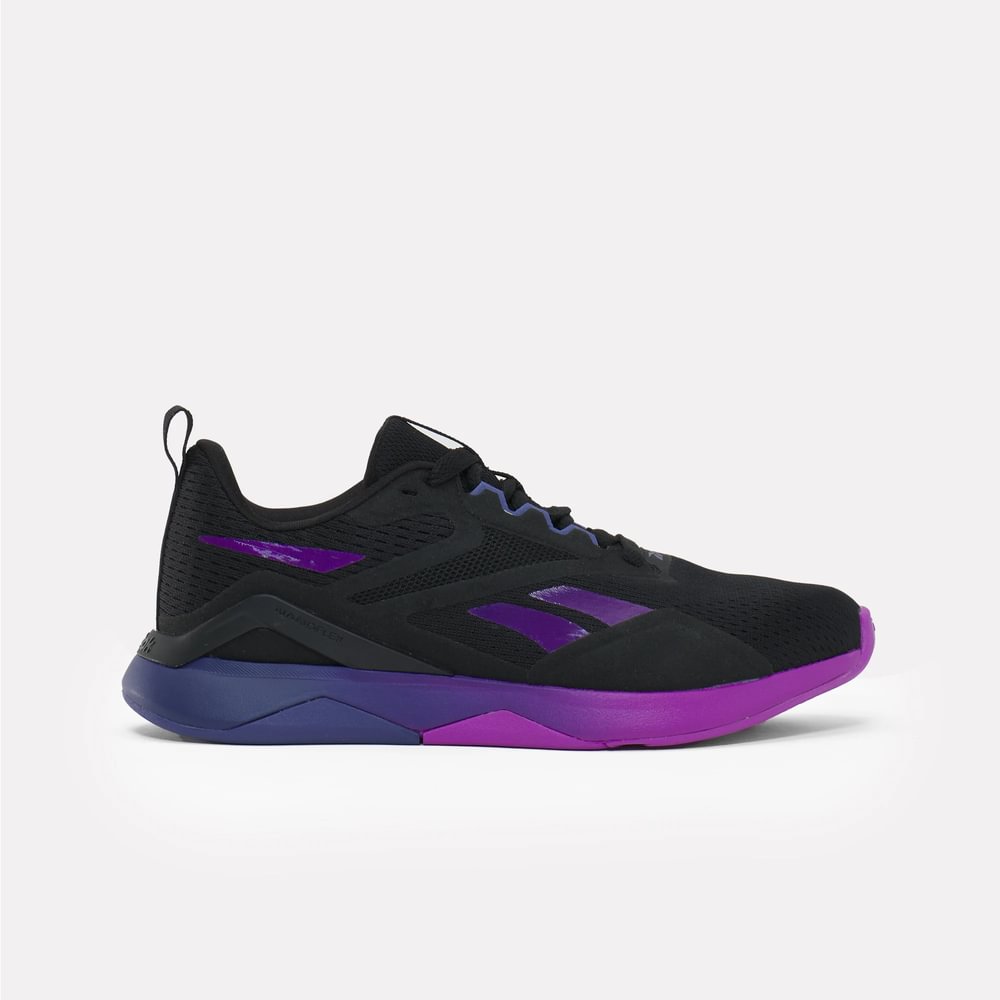 Reebok Nanoflex Tr 2 Tenis negro de mujer para entrenamiento