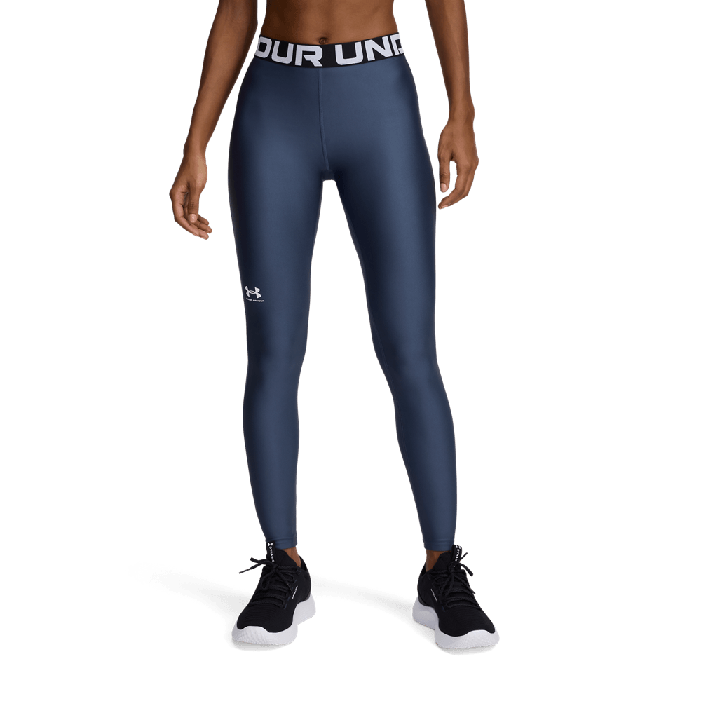 UA Hg Legging Licra gris de mujer para entrenamiento