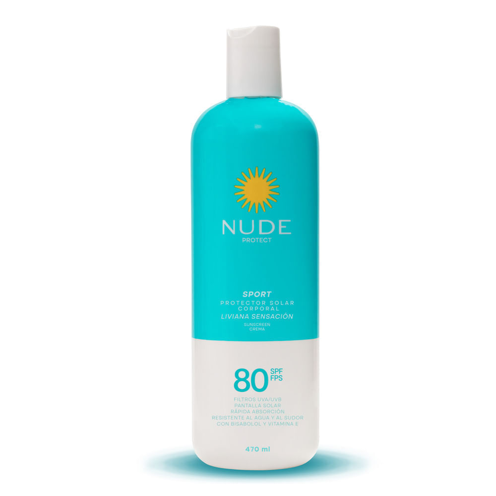 Nude Protector Solar Spf 80 Liviana Sensación 470Ml
