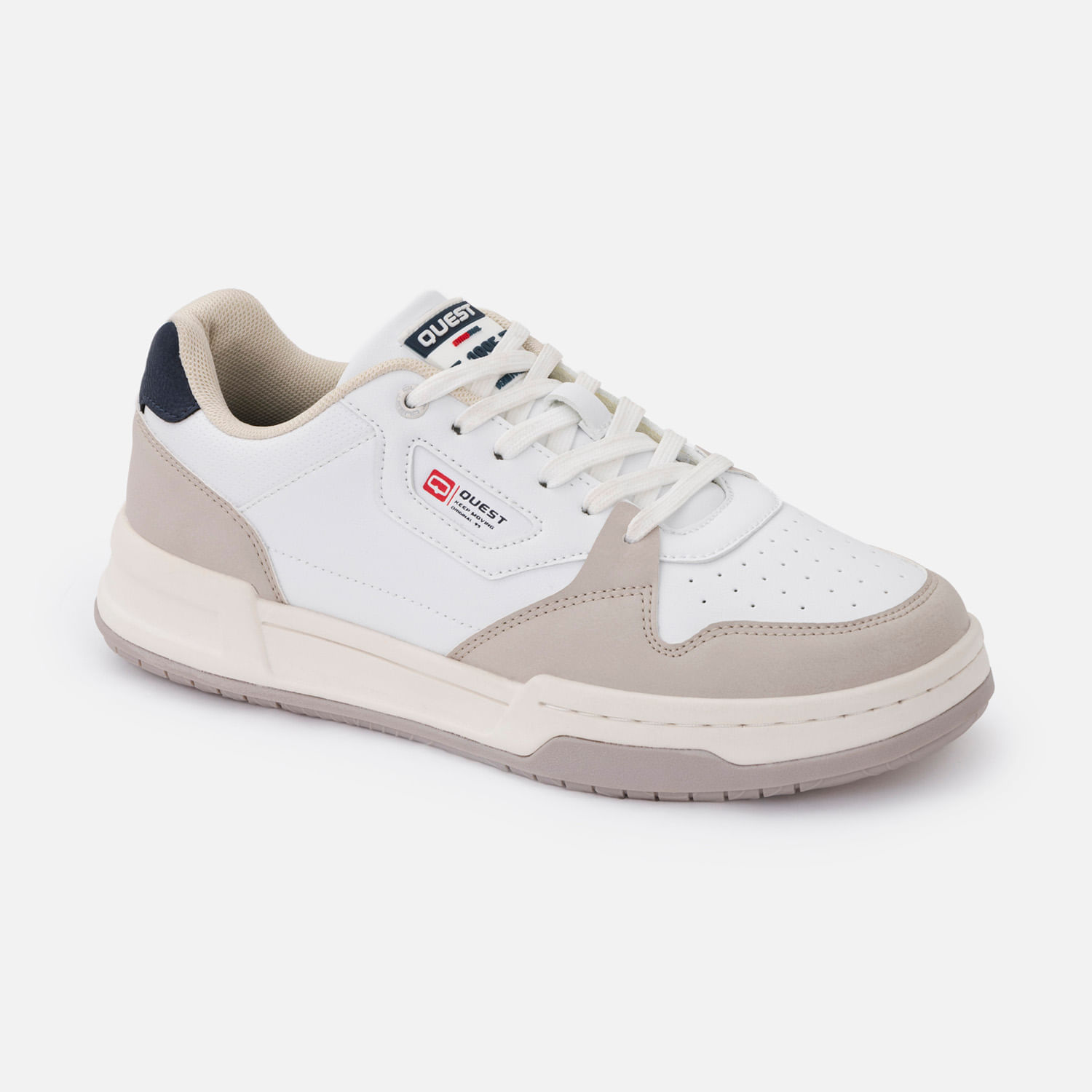 Zapatos Tenis Color Blanco Para Hombre