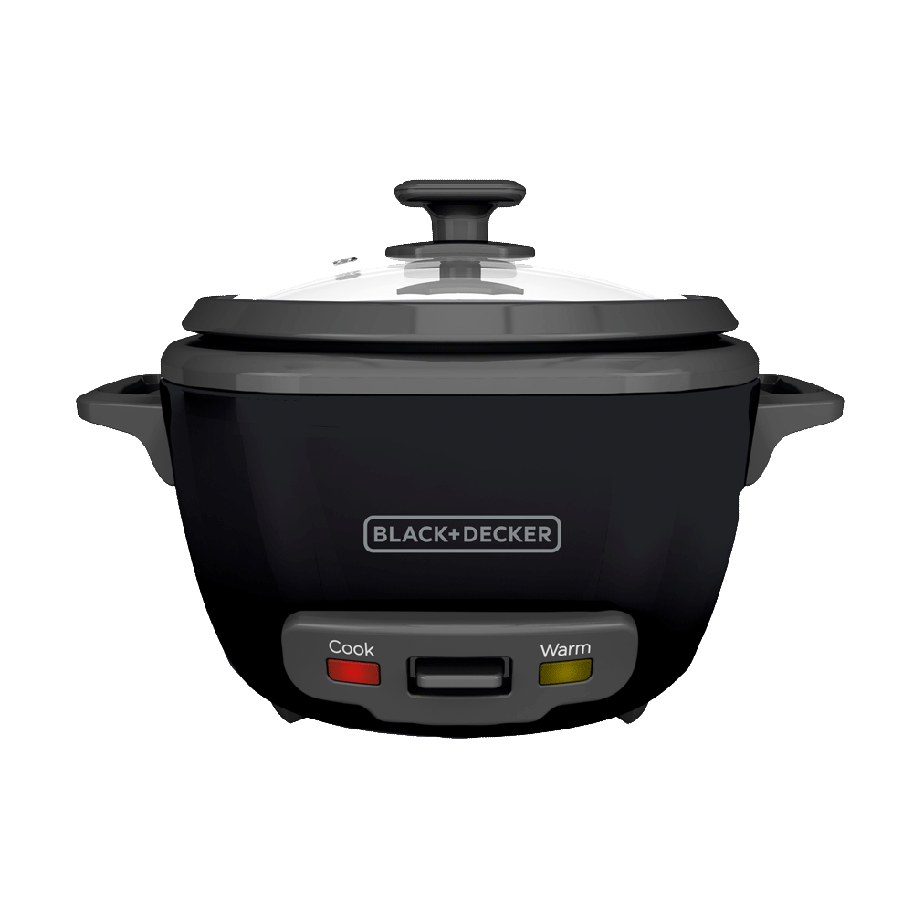 Olla Arrocera Black+Decker RC514 7 Tazas Negro