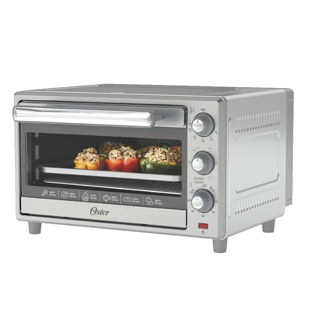 Horno Freidora De Aire Oster 2177556 25 Litros Plata