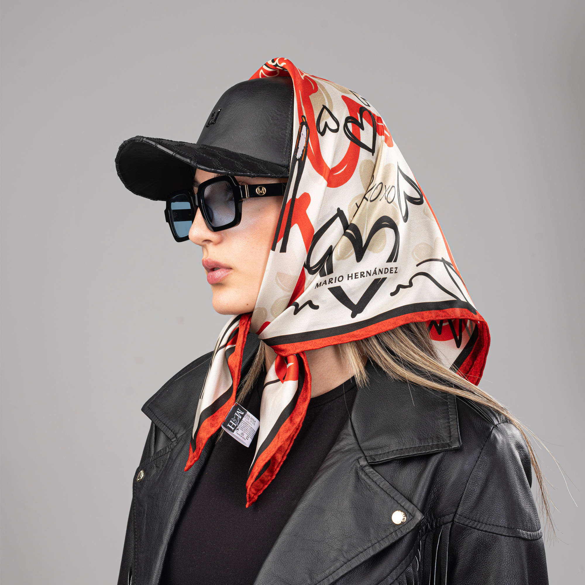 Pañoleta Carre Paraíso Amor 70X70 Foulard