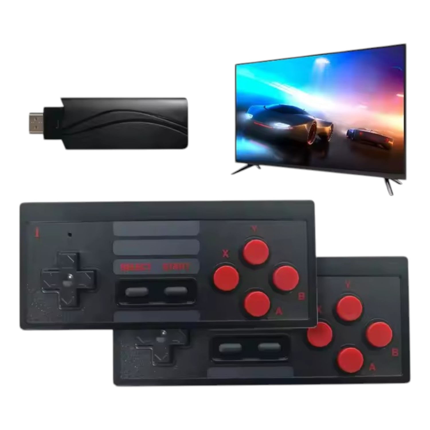 Consola Mini Retro HDMI TV Juegos Clasicos Pura Diversion