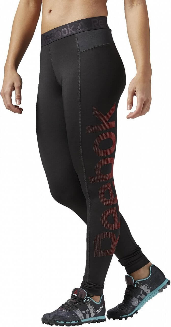 Licra Reebok Mujer Running Gris - AJ3501