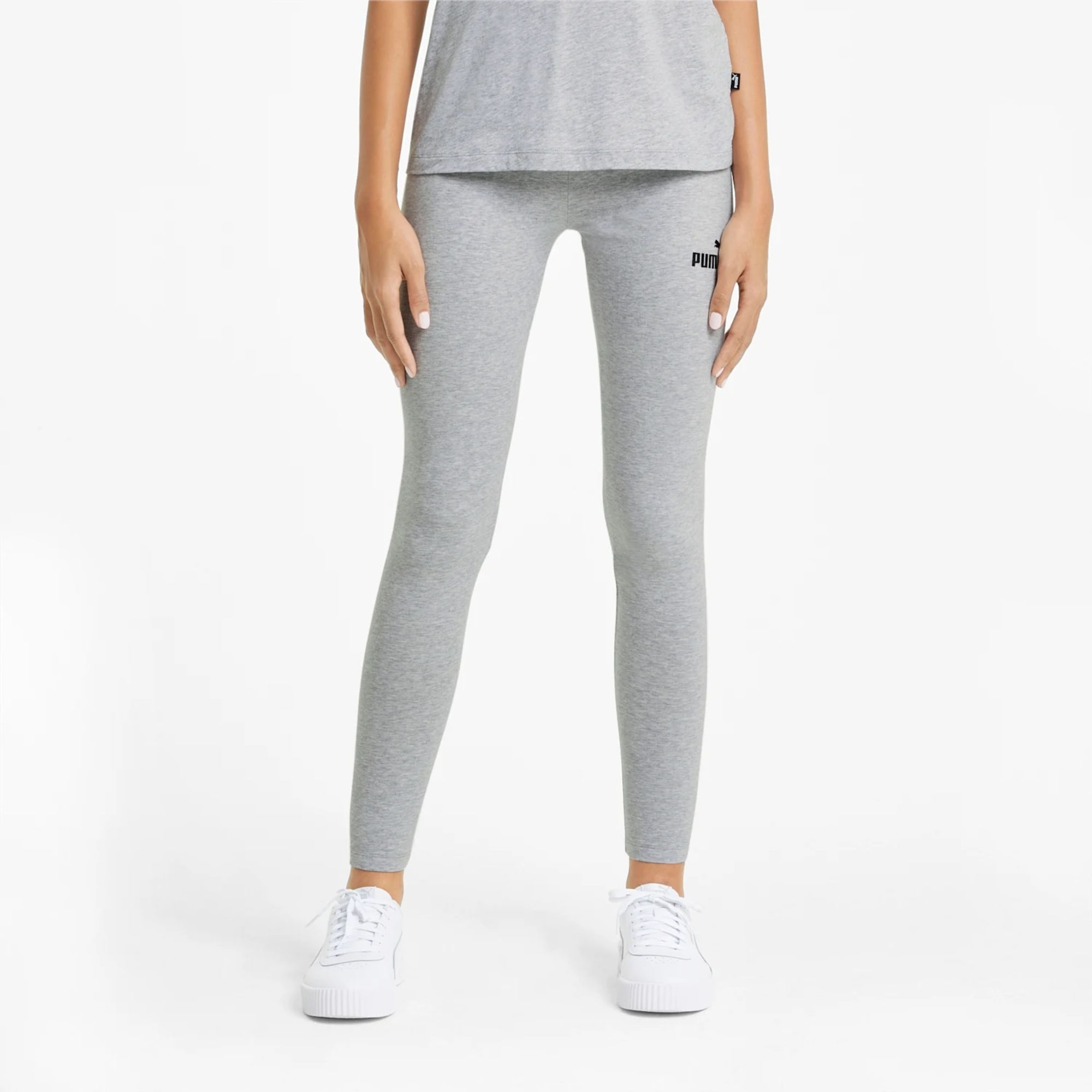 Licra Puma Ess Leggings Gris Mujer - 586835-4
