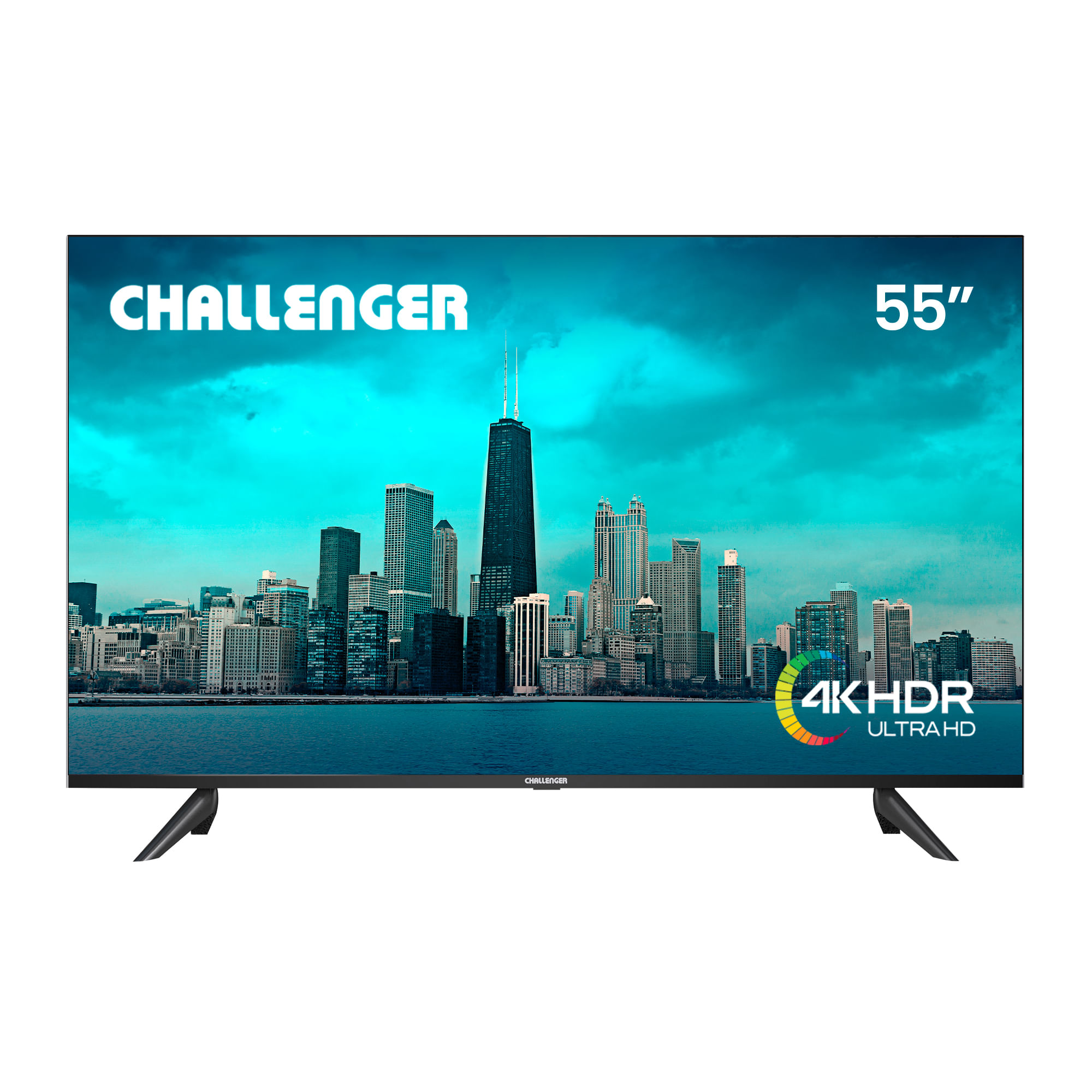 Televisor 55 Pulgadas Smart Google TV Challenger