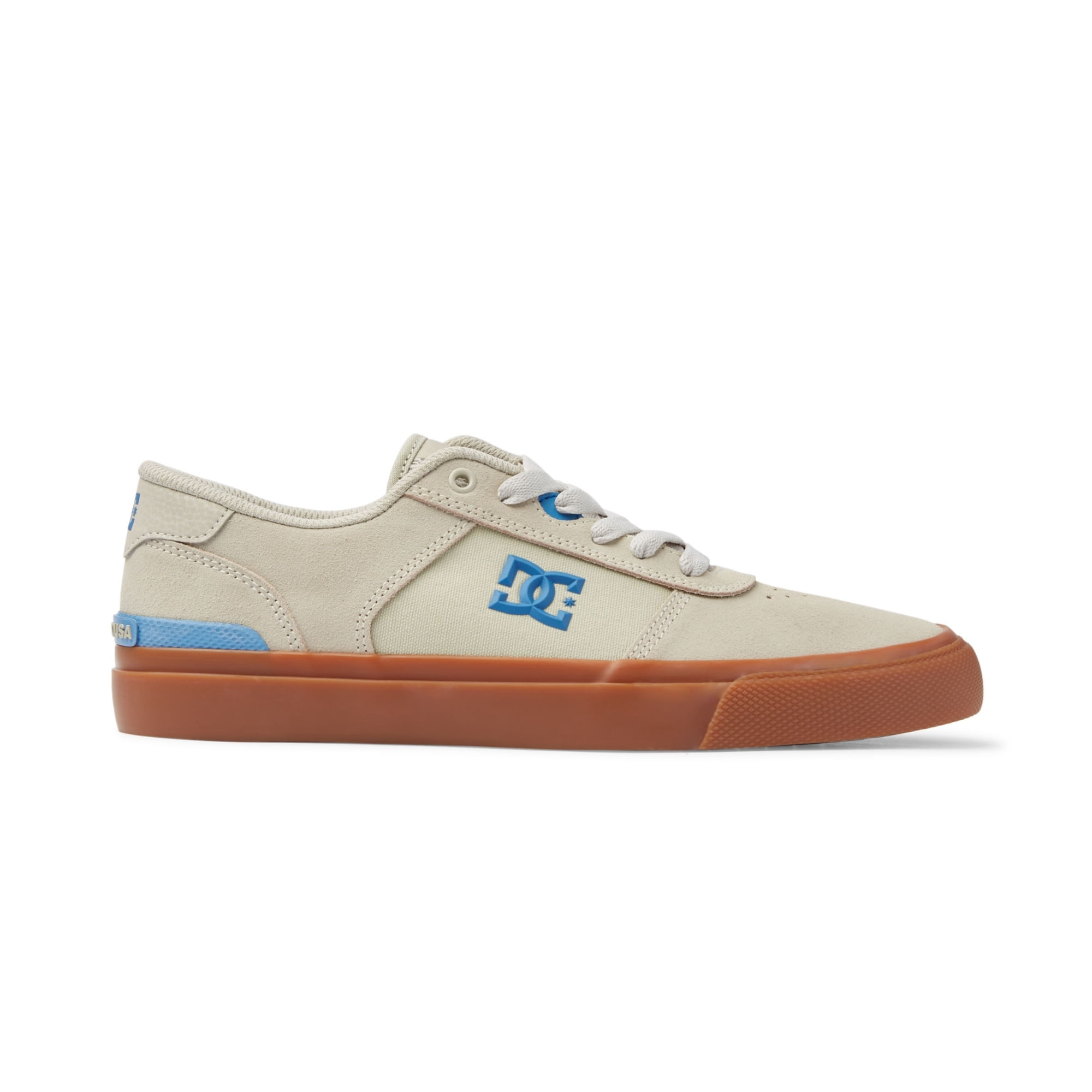 Tenis DC Shoes Teknic Skate Para Hombre Color Beige