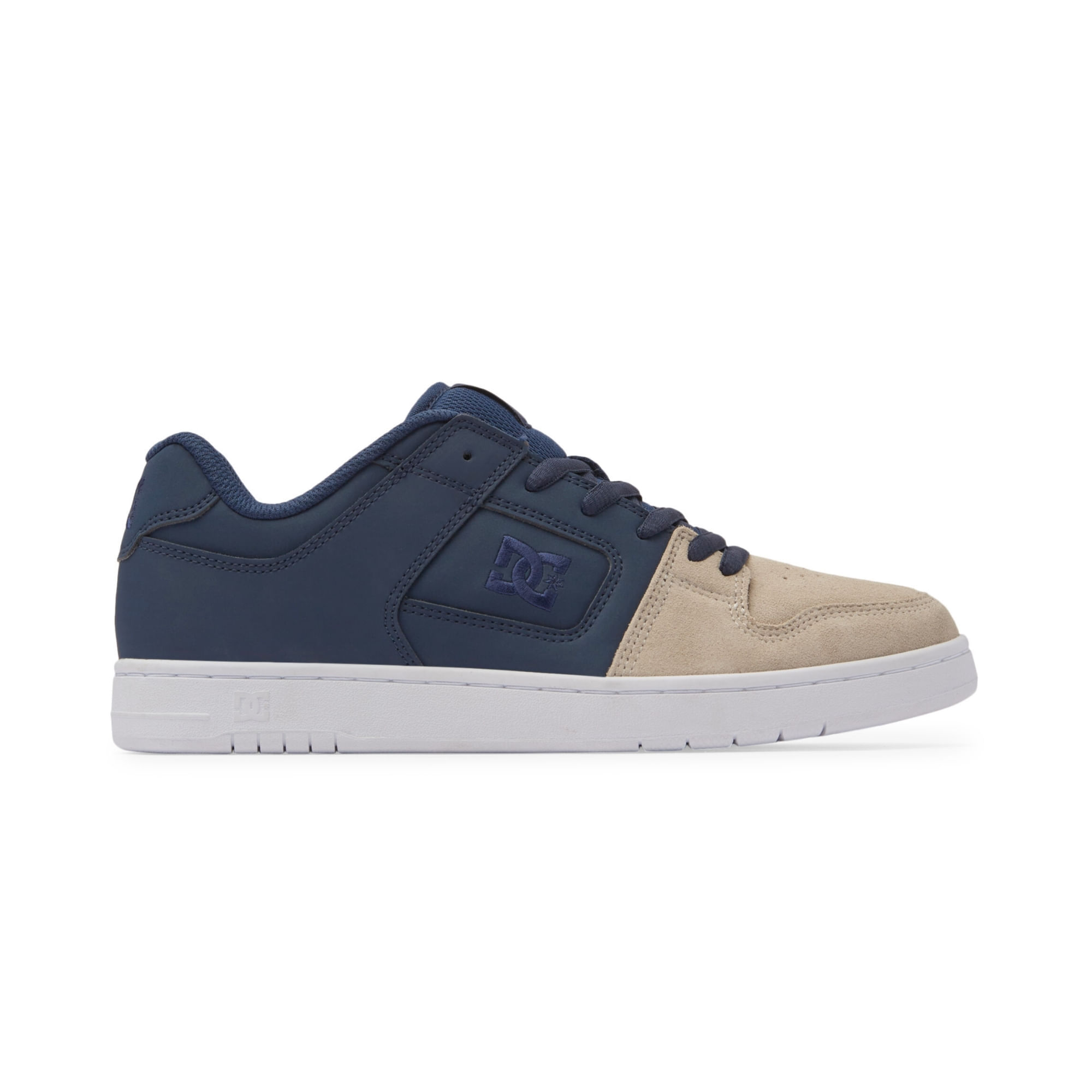 Tenis DC Shoes Manteca 4 Para Hombre Color Azul y Beige
