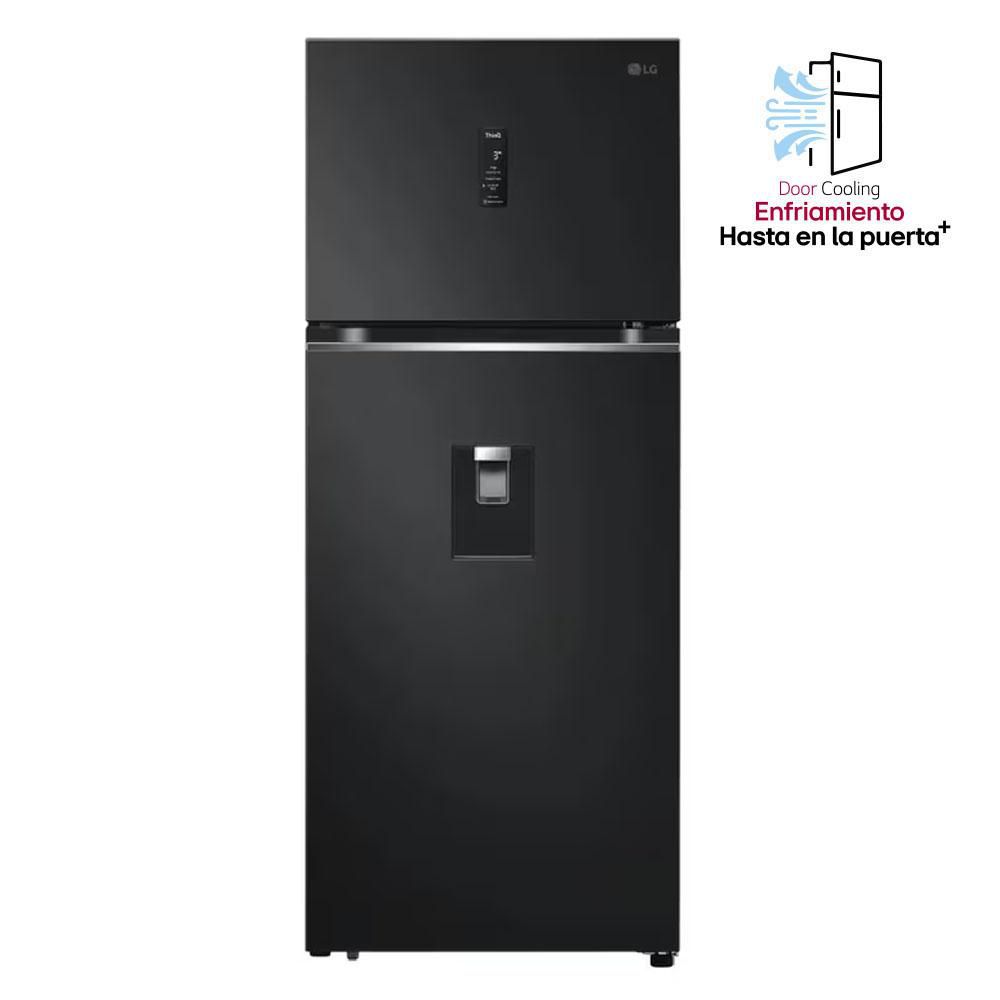 Nevera LG No Frost Congelador Superior 394 Lt Top Mount VT40APM.AEPCCLM Negro