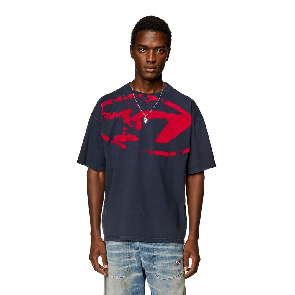 Camiseta Manga Corta Para Hombre T-Boxt-N14 Camiseta Diesel