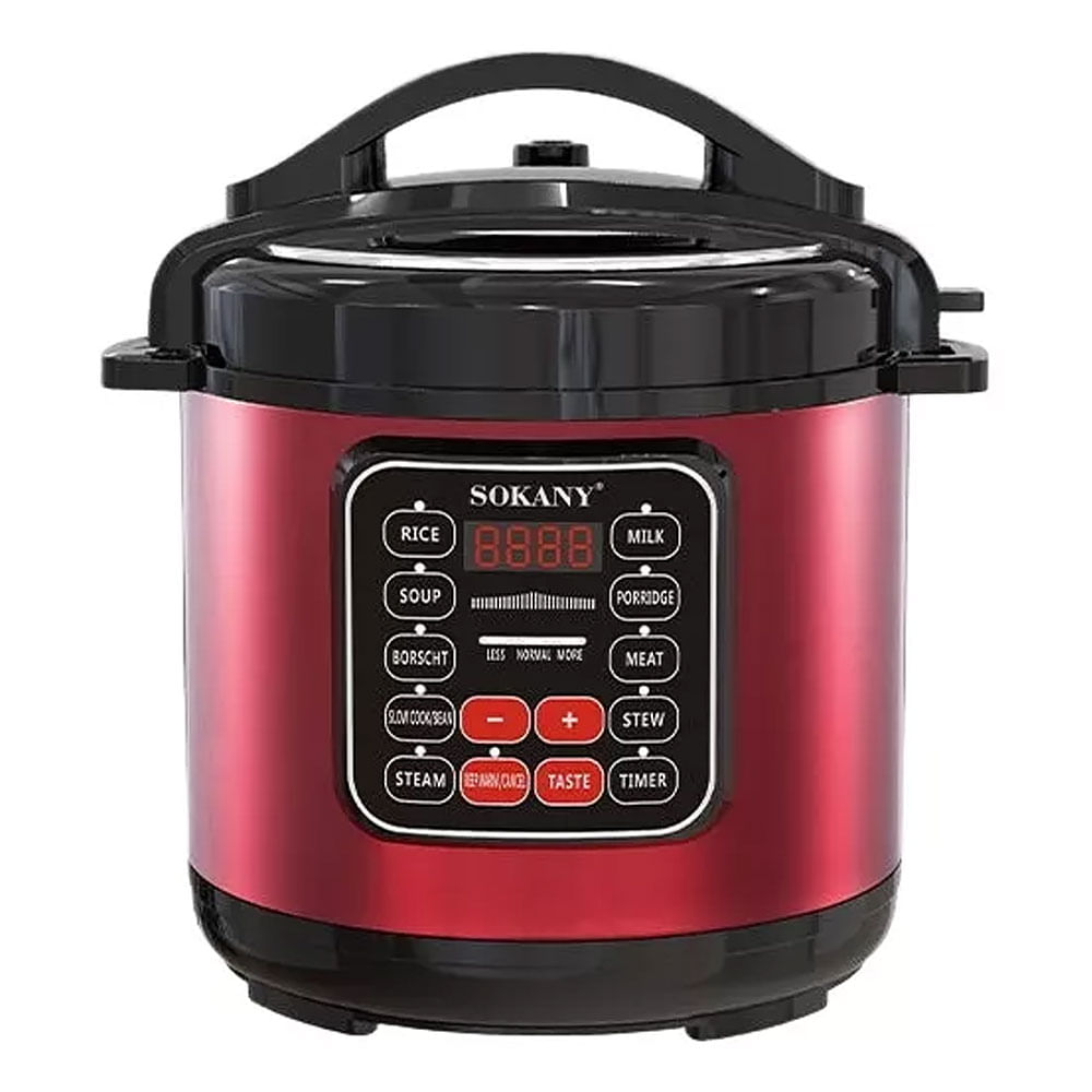 Olla Presion Electrica Multifuncion 1000w Coccion Rapida LED