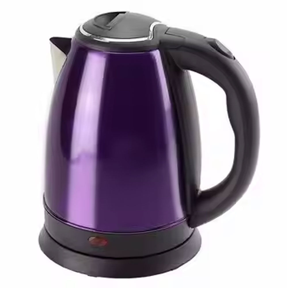 Jarra Electrica 10 Tazas Hervidor Agua Tetera Cafetera 1.8Lts Morado