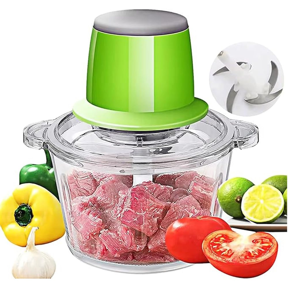 Procesador Alimentos Eléctrico Picadora Carne 8 Tazas 2 Velocidades