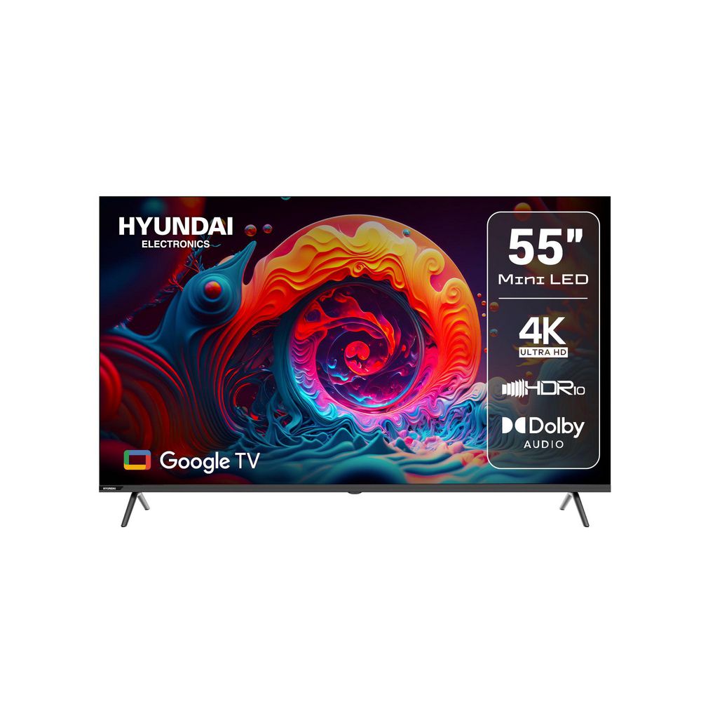 Televisor HYUNDAI 55 pulgadas Mini LED Uhd4K Smart TV HYLED5530QMG