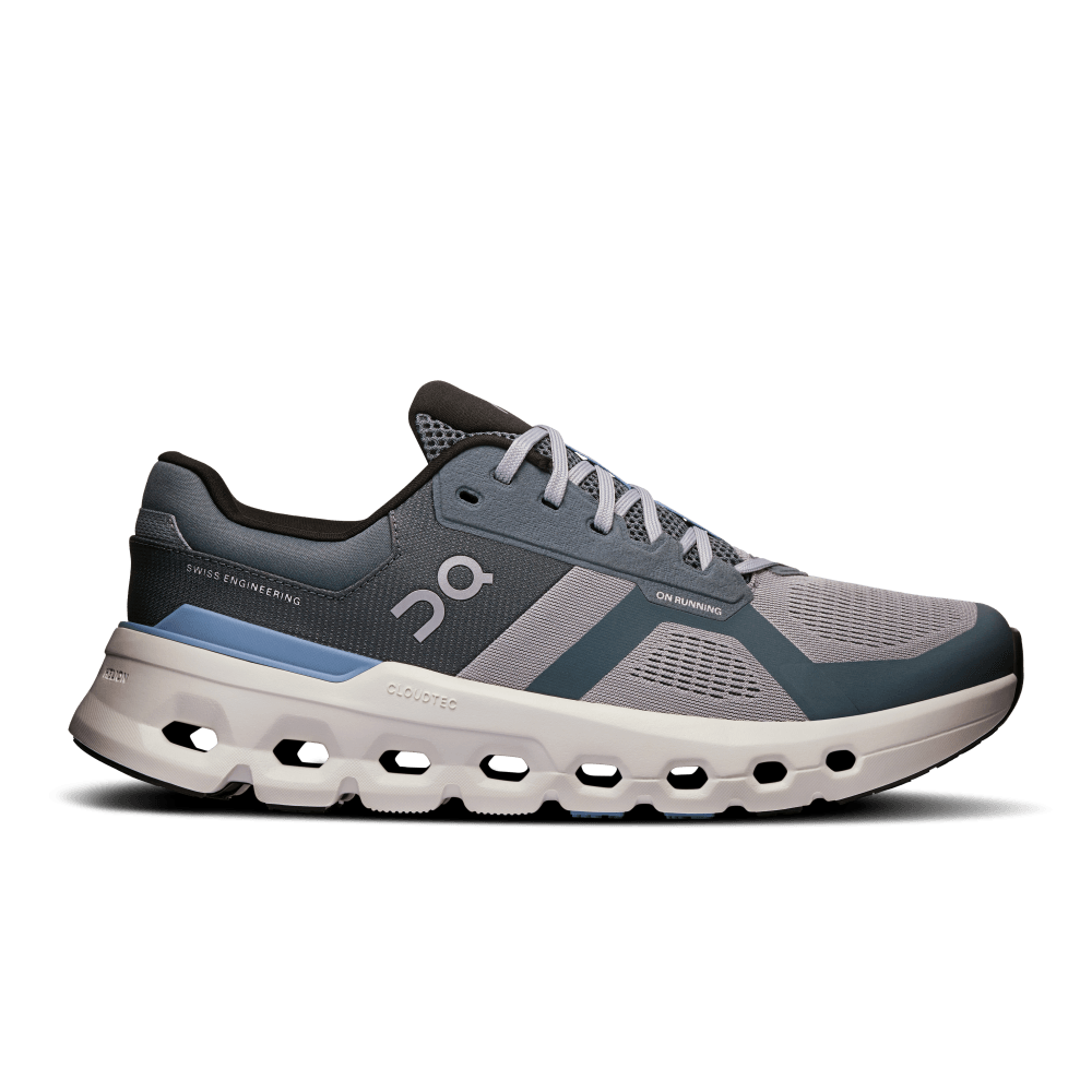 On Cloudrunner 2 Tenis gris de hombre para correr