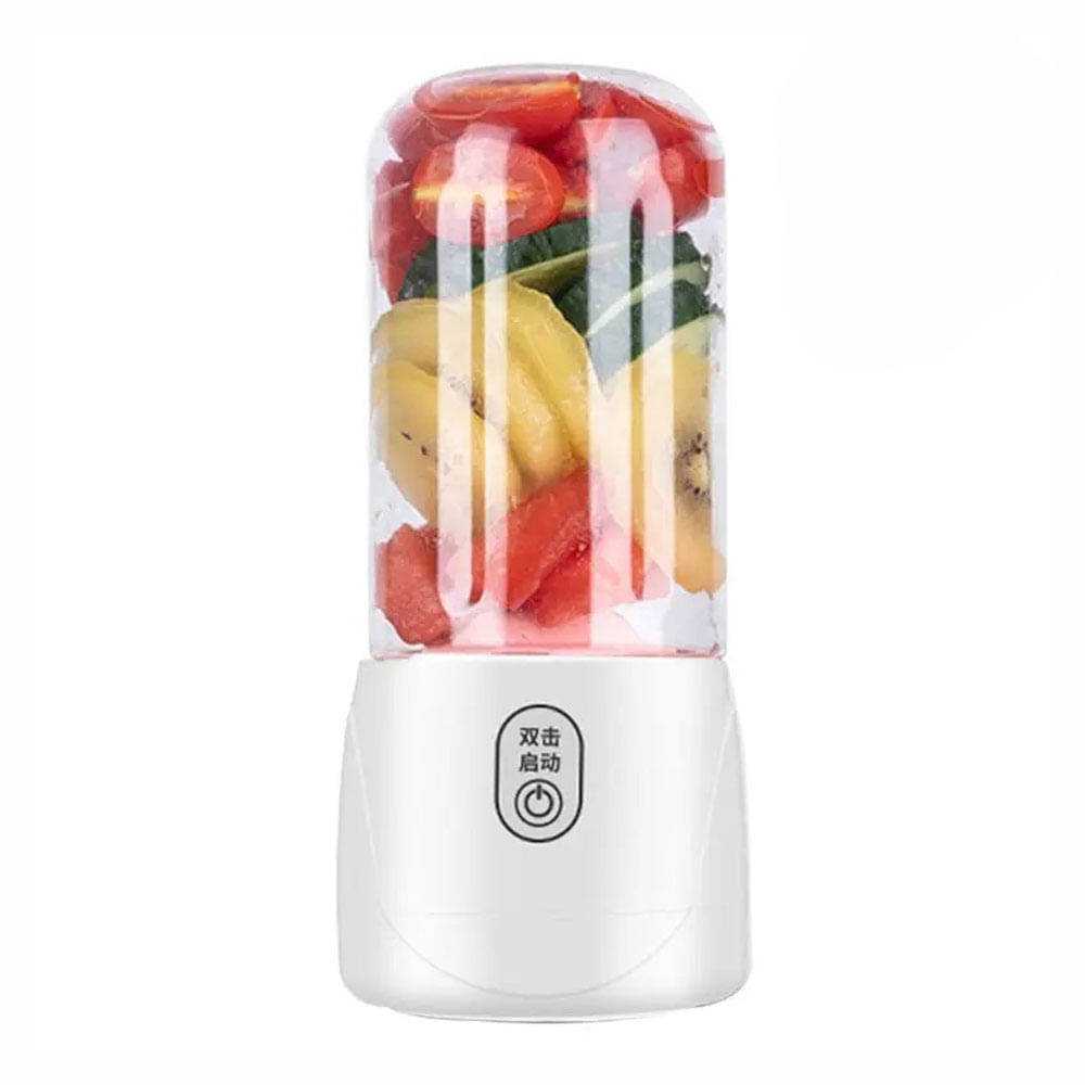 Licuadora Personal Portatil Botella Recargable Jugos Batidos 410ml Bl