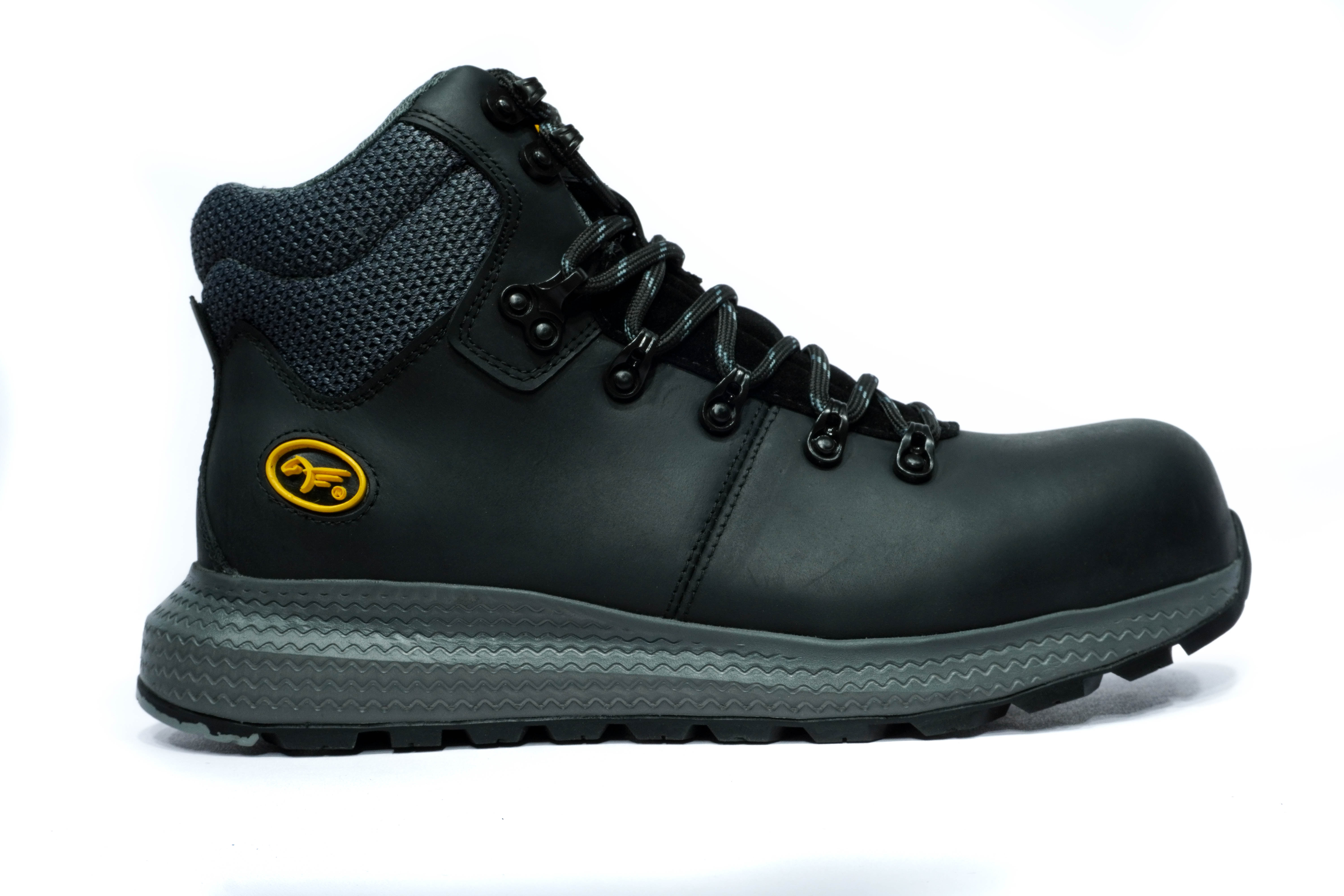 Bota Hombre Seguridad -Herreros- Steel Pro Negro