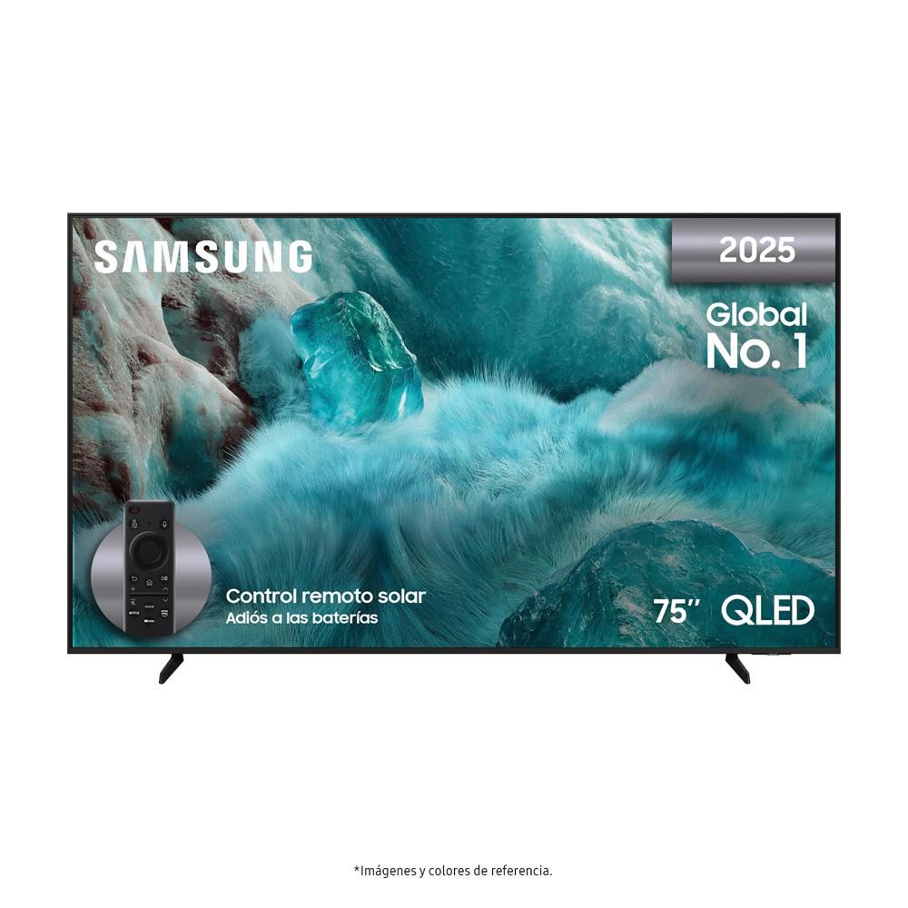 Televisor SAMSUNG 75 pulgadas QLED Uhd4K Smart TV QN75Q7FAAKXZL