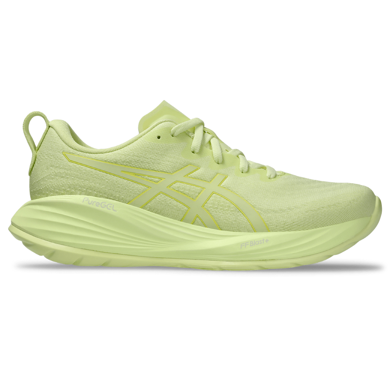 Asics Gel-Cumulus 27 Lite-Show Tenis amarillo de mujer para correr